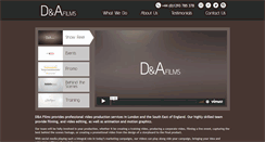Desktop Screenshot of dafilms.co.uk