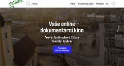 Desktop Screenshot of dafilms.cz